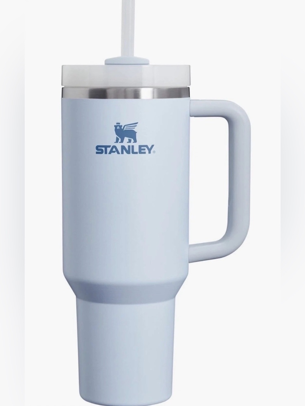 Stanley Quencher H2.0 40 oz Tumbler Stainless Steel Glacier Brand New In Box